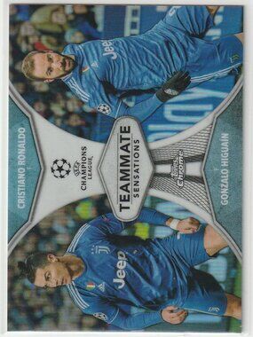 3for$99 CRISTIANO RONALDO GONZALO HIGUAIN 2020-21  Teammate Sensationa #TS-RH